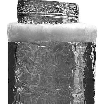 detail Potrubí kruhové ohebné s izolací do 140°C O 250 mm, délka 10m