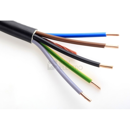 detail Kabel CYKY-J 5x10 (CYKY 5Cx10)