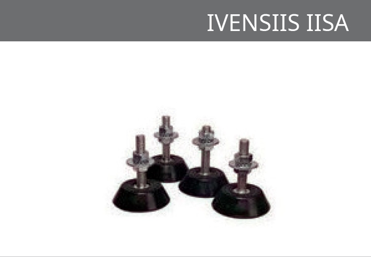 detail Antivibrační patka INNOVA IVENSIS ISA - sada 4ks