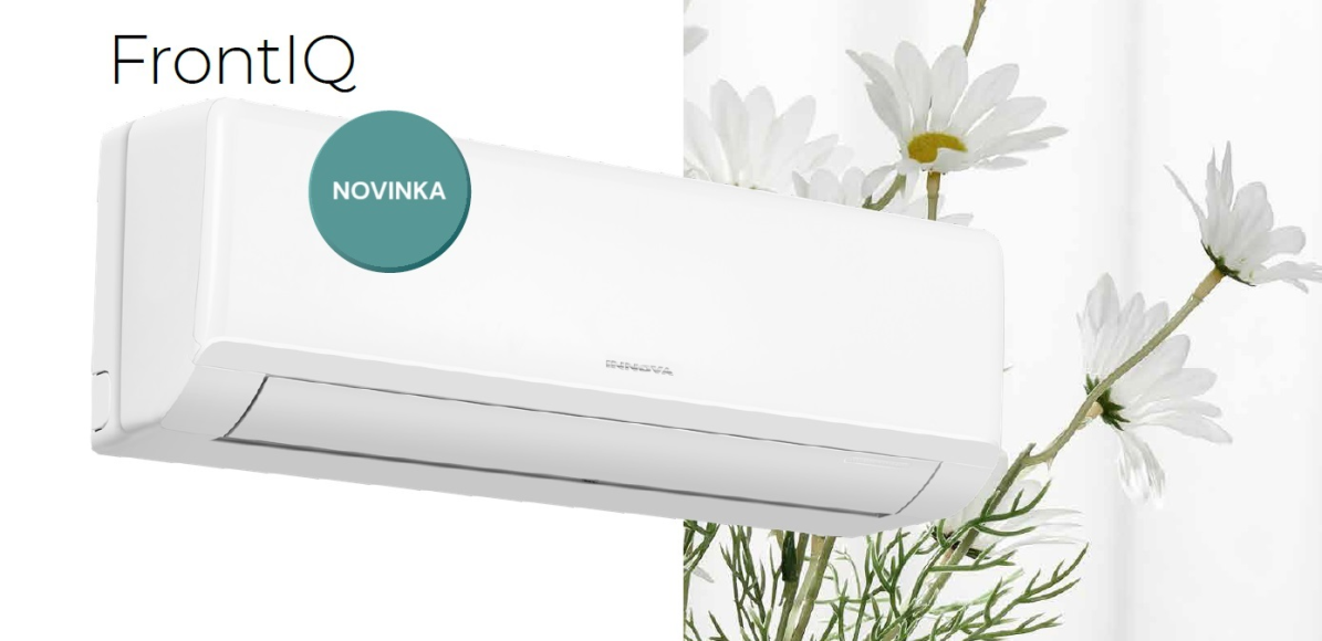 detail FrontIQ nástěnná klimatizace INNOVA 6,2kW single split s venkovní jednotkou