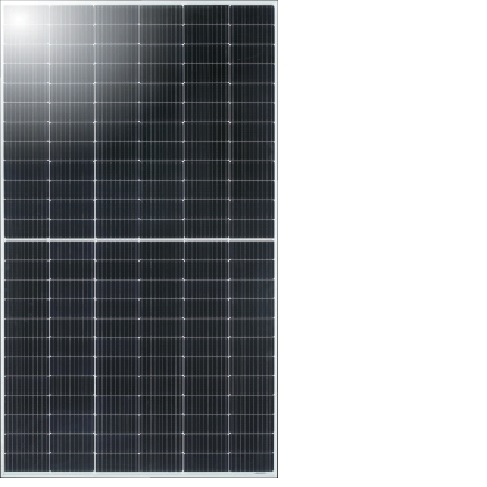 detail Solární panel ULICA SOLAR 550 W stříbrný rám