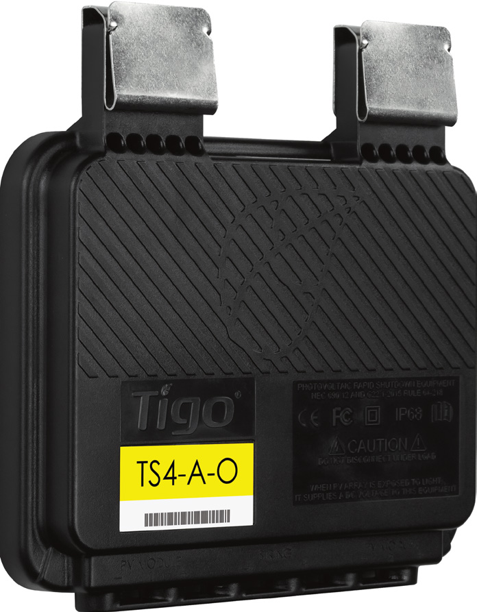 detail TIGO TS4-A-O solární optimizér