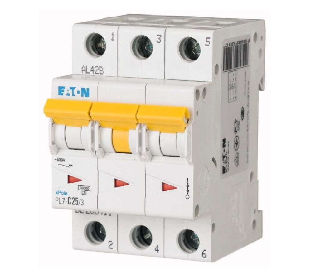 detail Jistič EATON PL7-B25/3 25A 3P