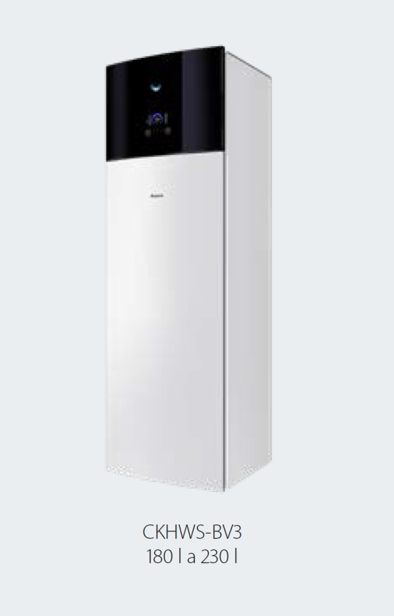 detail Daikin nádrž 180l na TUV MULTISPLIT+ CKHWS180BV3