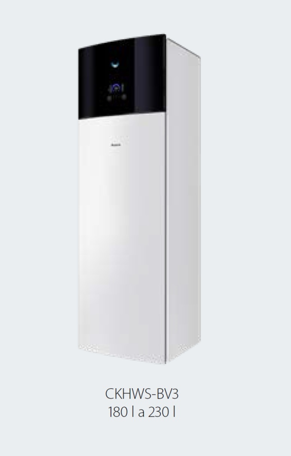 detail Daikin nádrž 230l na TUV MULTISPLIT+ CKHWS230BV3
